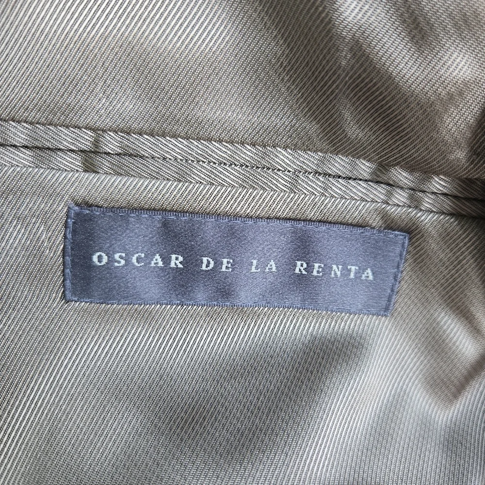 VINTAGE Oscar de la Renta Men's Blazer in Warm Salmon